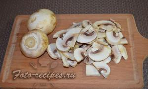 Индейка с грибами в сливочном соусе рецепт Подлива из индейки с грибами