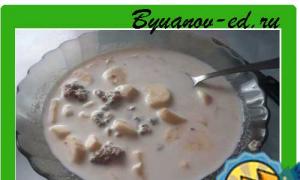 Бадемова супа: рецепта стъпка по стъпка със снимки от османската дворцова кухня